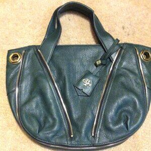orYANY Green Leather Victoria Never Used